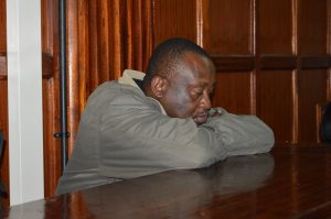 Lawyer Edwin Kirunja Njagi before a Nairobi on Wednesday August 23,2017